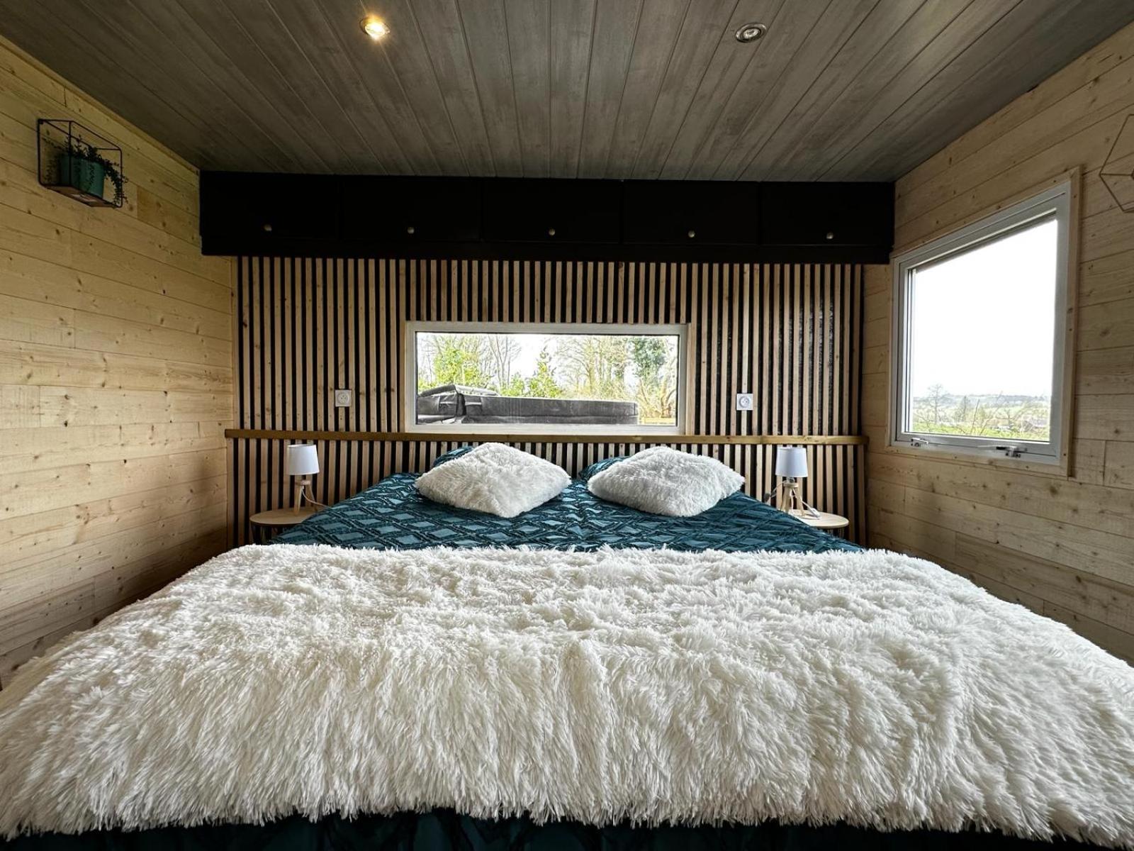 Bannalec La Cabane D'Emma Spa&Sauna Prive מראה חיצוני תמונה